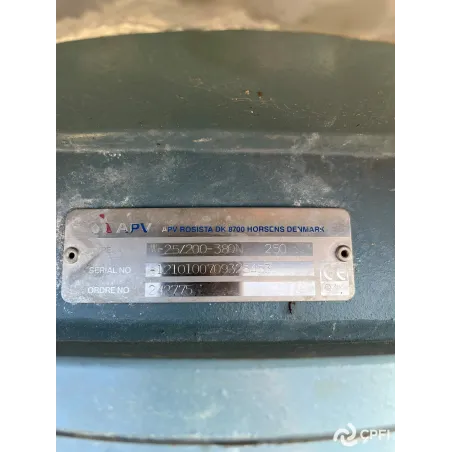 POMPE CENTRIFUGE APV-SPX TYPE W 25/200 11 KW