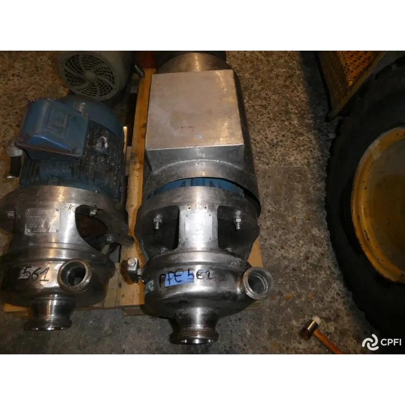 POMPE CENTRIFUGE APV-SPX TYPE PUMA 2,3,9 ( SÉRIE 2 ) 7,5 KW