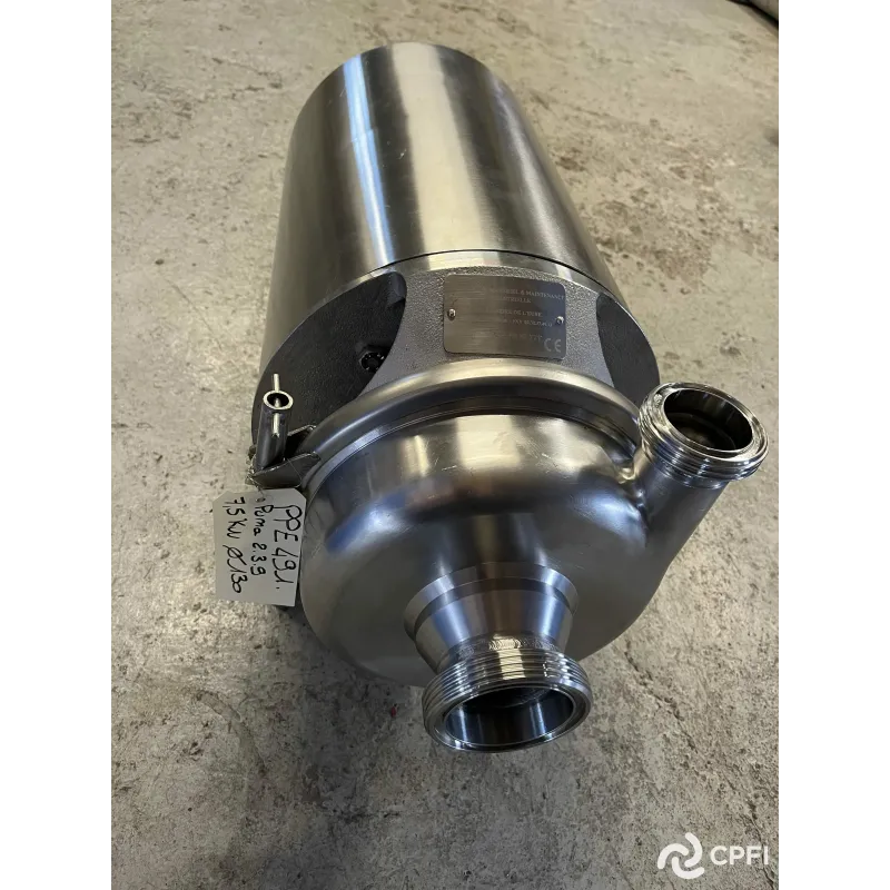 POMPE CENTRIFUGE APV-SPX TYPE PUMA 2,3,9 7,5 KW