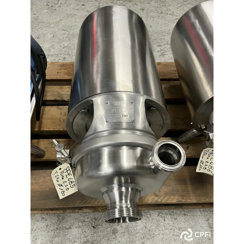 POMPE CENTRIFUGE APV-SPX TYPE PUMA 2,3,9 7,5 KW
