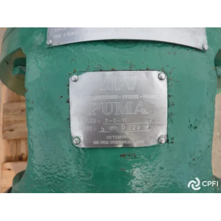 POMPE CENTRIFUGE APV-SPX TYPE PUMA 2,3,11 11 KW