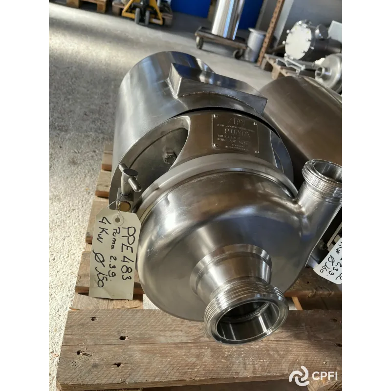 POMPE CENTRIFUGE APV-SPX TYPE PUMA 2,3,9 4 KW