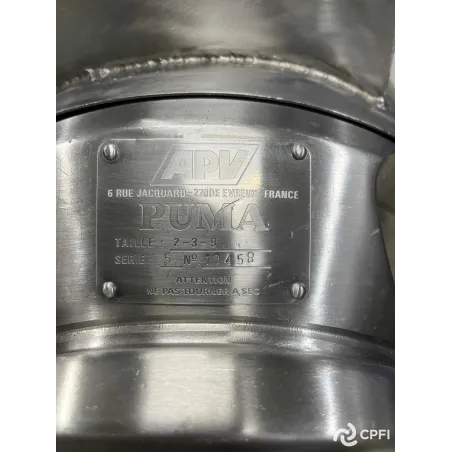 POMPE CENTRIFUGE APV-SPX TYPE PUMA 2,3,9 4 KW