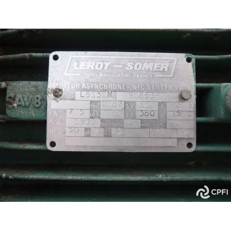 POMPE CENTRIFUGE APV-SPX TYPE PUMA 2,3,11 7,5 KW