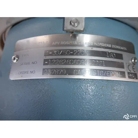 POMPE CENTRIFUGE APV-SPX TYPE W 35/50 5,5 KW