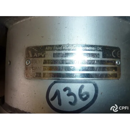 POMPE CENTRIFUGE APV-SPX TYPE W+ 55/60 11 KW