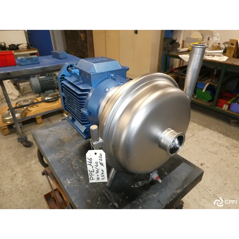 POMPE CENTRIFUGE APV-SPX TYPE W+70/40 7,5 KW