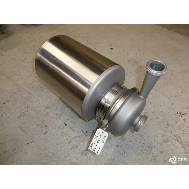 POMPE CENTRIFUGE APV-SPX TYPE W+35/35 SDT 4 KW
