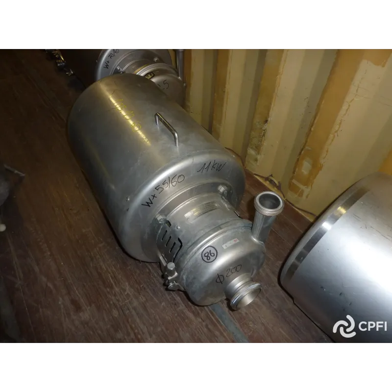 POMPE CENTRIFUGE APV-SPX TYPE W+ 55/60 11 KW
