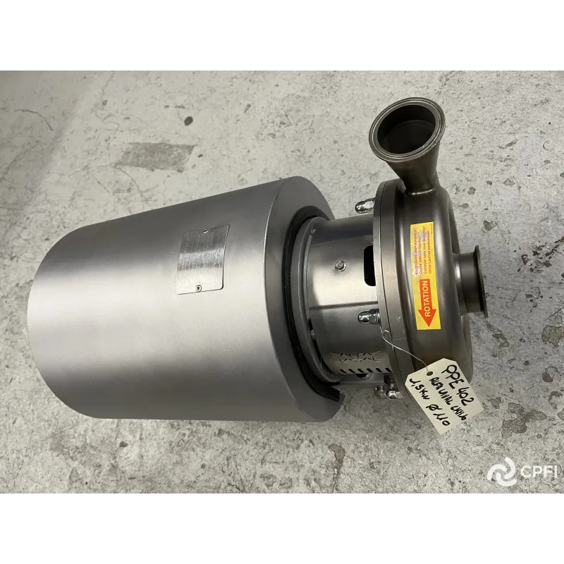 POMPE CENTRIFUGE ALFA LAVAL TYPE LKH 10 1,5 KW