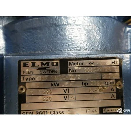 POMPE CENTRIFUGE ALFA LAVAL TYPE FM- 1A 3 KW