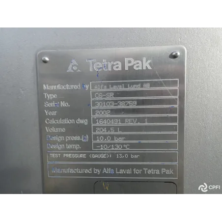 ECHANGEUR A PLAQUES ALFA LAVAL C6-SR