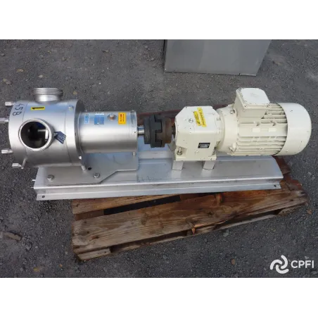 POMPE ROTOR SINUSOÏDAL CSF INOX TYPE SN100DR/B1M.MT1A 7,5 KW