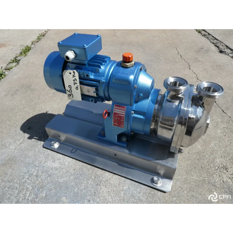 POMPE VIS EXCENTRE MOUVEX/BLACKMER TYPE S4C AL EPDM 0,75 KW