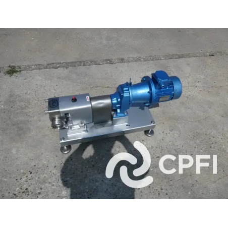 POMPE LOBES SANS PLAQUE TYPE SANS PLAQUE 0,75 KW