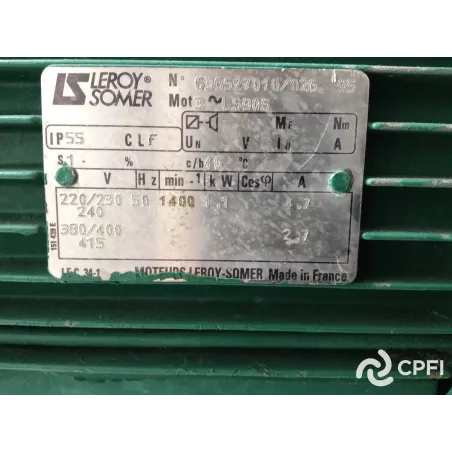 POMPE MOINEAU PCM  TYPE ? 1,1 KW