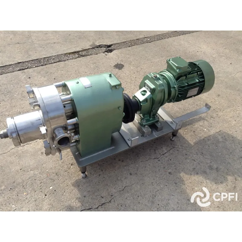 POMPE LOBES TRI CLOVER TYPE PRRE 60 2MLH2 2,2 KW