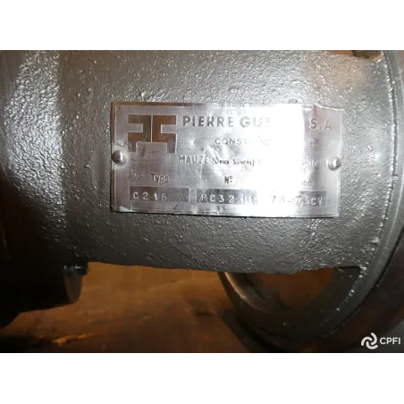 POMPE CENTRIFUGE PIERRE GUERIN TYPE C218 sans plaque  KW