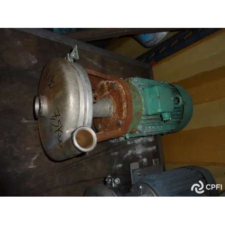 POMPE CENTRIFUGE PIERRE GUERIN TYPE SANS PLAQUE 7,5 KW